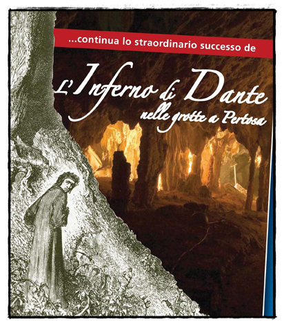 Pasqua con Dante, l'Inferno nelle Grotte a Pertosa